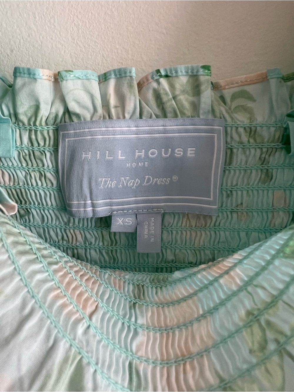 Hill House The Elizabeth Nap Dress in Blue Roses - Picture 12 of 16
